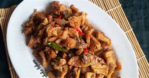 Resep Orek Tempe Tahu Ati Ampela Udang Oleh Nungky Wijaya Cookpad