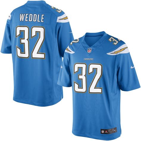 Nike Eric Weddle San Diego Chargers Powder Blue Limited Jersey