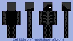 black man Minecraft Skin