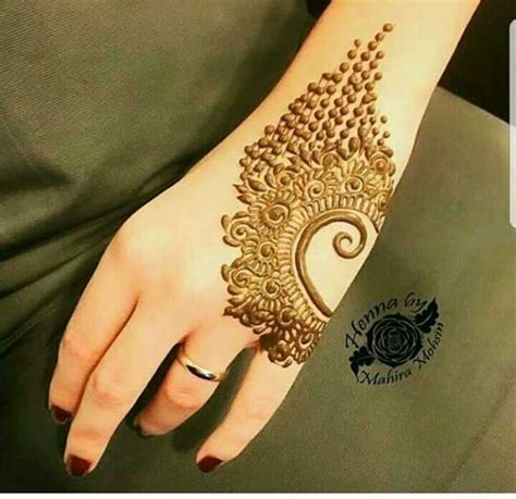 Marabout Finger Henna Designs Stylish Mehndi