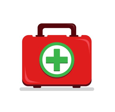 First Aid Box Kit Icon Symbol Illustration Vector Isolaed In White