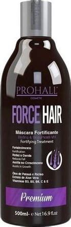 Prohall Máscara De Crescimento Fortificante Force Hair 500ml