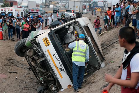 Accidentes De Tr Nsito Han Dejado M S De V Ctimas Solo En Lima