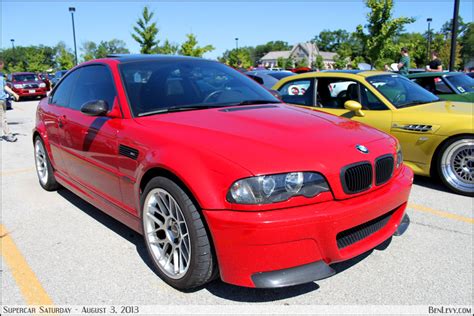 Red E46 BMW M3 BenLevy