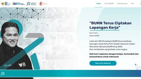 Sudah Dibuka Link Pendaftaran Rekrutmen Bersama BUMN 2024 Simak