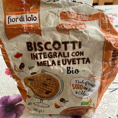 Fior Di Loto Biscotti Mela E Uvetta Review Abillion