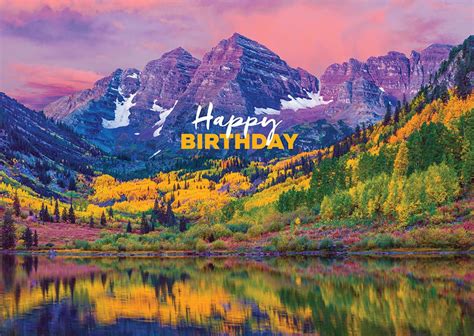 Birthday Maroon Bells Arbor Day Foundation