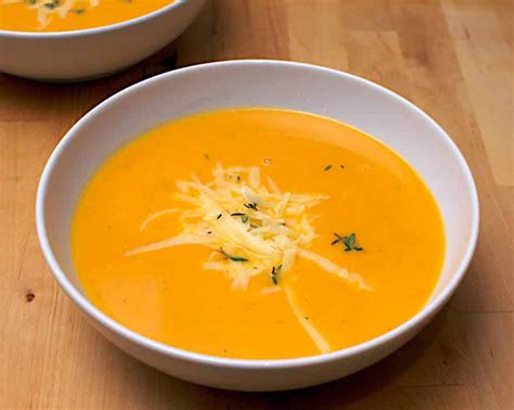 Soupe De Courge Carotte Et Comt Au Thermomix