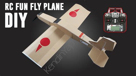 How To Make Rc Model Airplane Fun Fly Style Diy Rc Airplane With