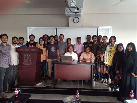 Special Lecture On Climate Change For Students At Dhaka University Jmic