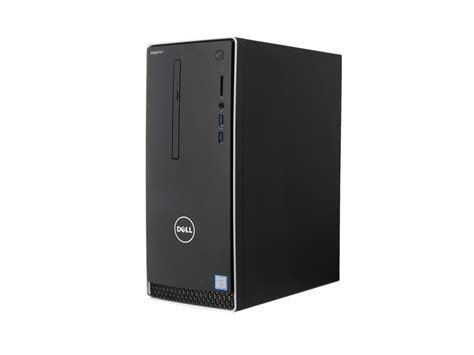 DELL Desktop Computer Inspiron 3668 I3668 5168BLK Intel Core I5 7400