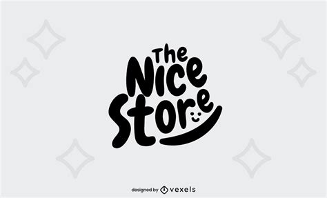 The Nice Store Logo Design Vector Download