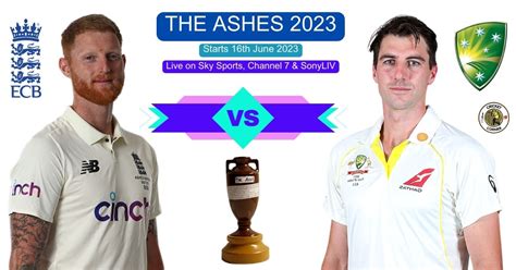 The Ashes 2023 Schedule, Fixtures, Team Squads & Live Streaming Partners | Australia Tour Of ...