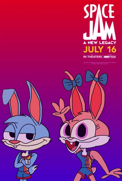 Babs And Buster Bunny Poster By Rjtoons On Deviantart