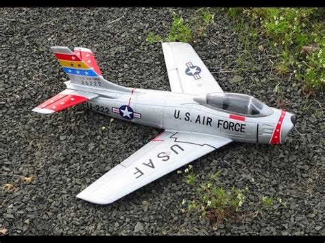 J Power SkyAngel BlitzRCWorks F 86 Sabre 50mm EDF Jet YouTube