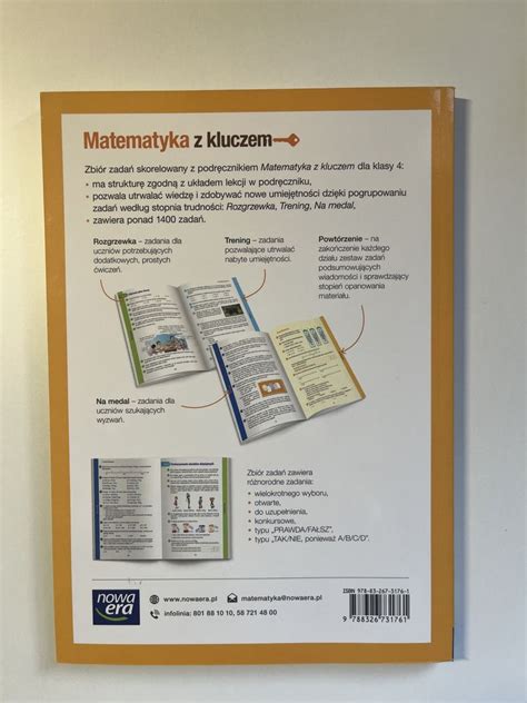 Zbi R Zada Do Matematyki Dla Klasy Nowa Era Matematyka Z Kluczem