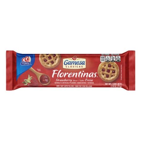 Gamesa Florentinas Fresa Strawberry Cookies 278 Oz Fred Meyer