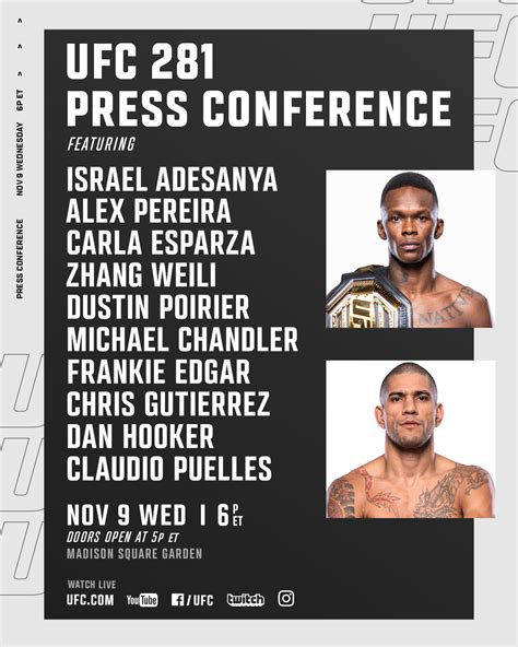 UFC on Twitter: "Today's the day 🎤 Don't miss out on the first time ...