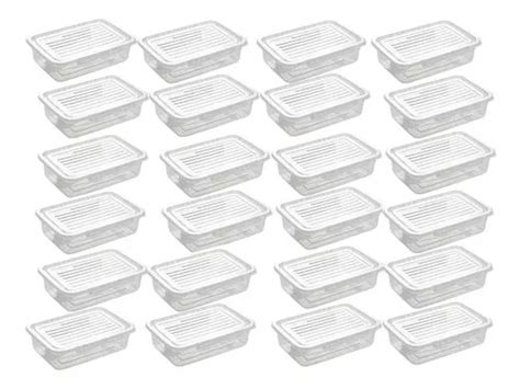 Kit 32 Potes Marmitas Fitness 460ml Para Freezer Microondas Frete grátis