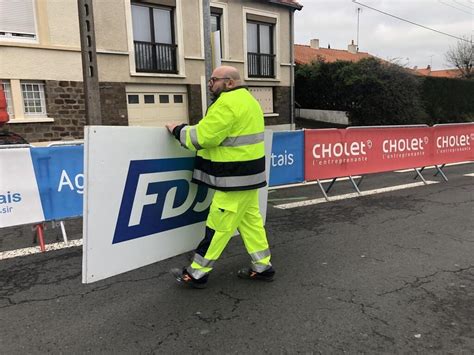 Cyclisme Course Cholet Pays De La Loire Dans Les Coulisses Dune