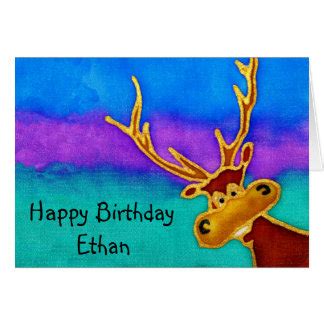 Happy Birthday Ethan Greeting Cards | Zazzle