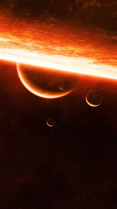 El Sol Y Planetas Fondo De Pantalla K Hd Id