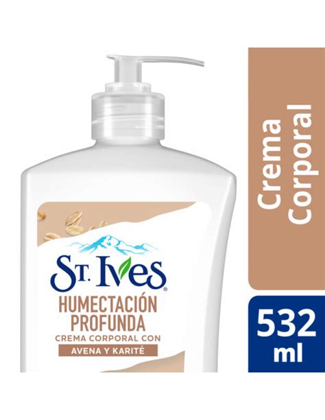 St Ives Crema Corporal Avena Y Karit Ml En Proteger Salud