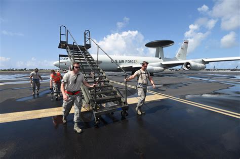 Tinker Total Force AWACS Units Team Up In World S Largest Naval