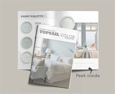 Sherwin Williams Topsail Coordinating Colors Accent Color Palette For