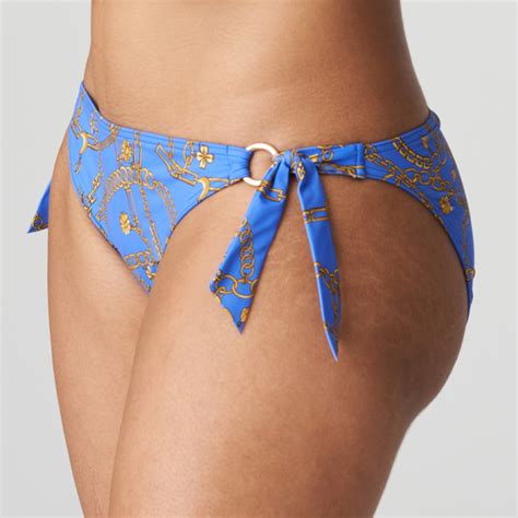 Primadonna Swim Olbia Bikini Hose mit Seitlichen Bändern Electric Blue