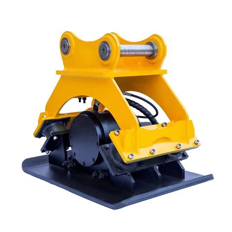 China Construction Hydraulic Vibrating Plate Compactor For Excavators