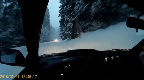 Subaru Impreza Snow Drift Hill Climb Youtube