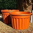 Wham X Cm Vista Plastic Planter Round Garden Plant Pot Extra Large