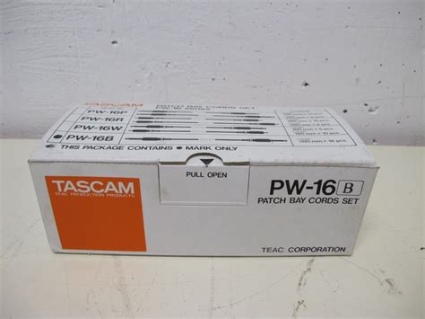 Tascam Pw Patch Bay Cords Set Neu Kaufen Auf Ricardo