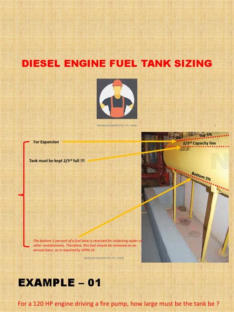 Diesel Engine Fuel Tank Sizing | PDF | Engines | Fuel Efficiency