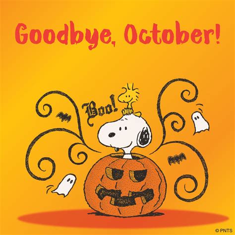 Happy October Snoopy