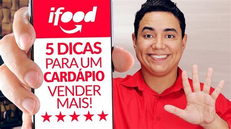 Dicas Para Um Card Pio Vender Mais No Ifood Youtube