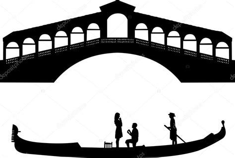 Romantic Proposal In A Venetian Gondola — Stock Vector © Tinica 10748360