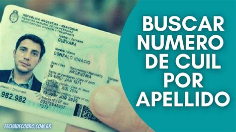 C Mo Buscar N Mero De Cuil O Dni Por Nombre Y Apellido