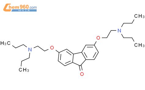 861123 41 3 9H FLUOREN 9 ONE 3 6 BIS 2 DIPROPYLAMINO ETHOXY 化学式结构式