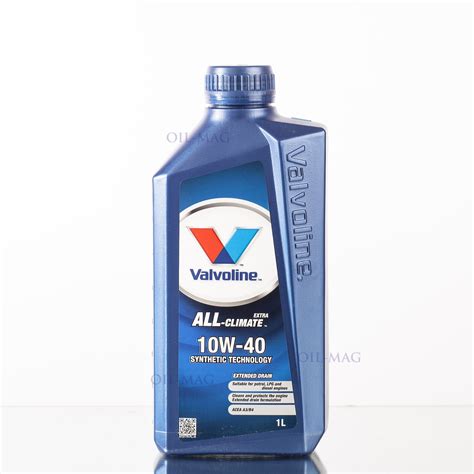 OLEJ SILNIKOWY VALVOLINE ALL CLIMATE 10W 40 1L Oil Mag