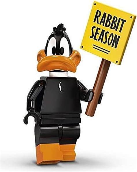 LEGO® Minifigures Looney Tunes™ - Daffy Duck 7/12 - 71030 (verpakt in transparant zipzakje ...