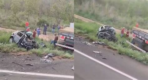 Motorista morre em colisão frontal caminhão no interior do Piauí