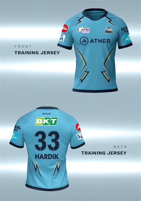 Gujarat Titans Ipl Jersey 2022 Behance