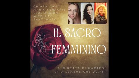 Sacro Femminino Live 1 YouTube