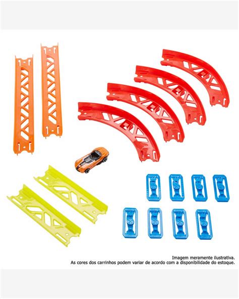 Riachuelo Pista De Percurso E Ve Culo Hot Wheels Track Builder