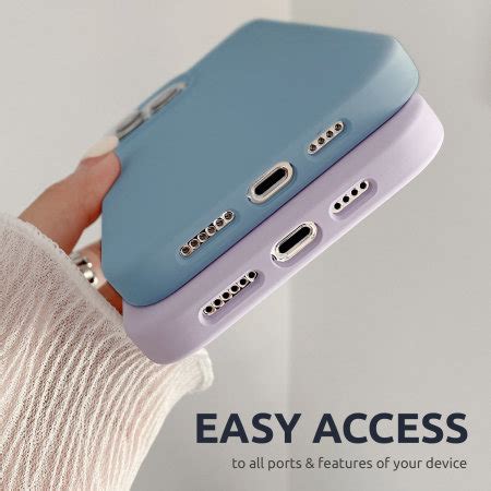 Olixar MagSafe Silicone Light Blue Case - For iPhone 15 Pro