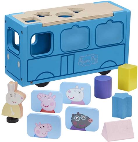 Peppa Pig Wooden School Bus Wholesale