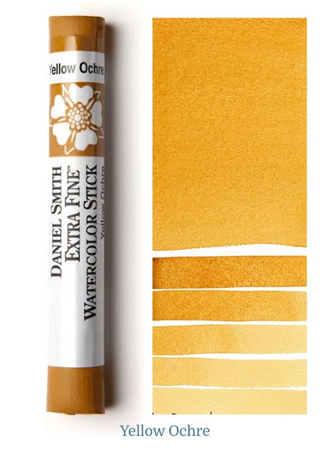 Yellow Ochre Watercolor Stick - DANIEL SMITH Artists’ Materials