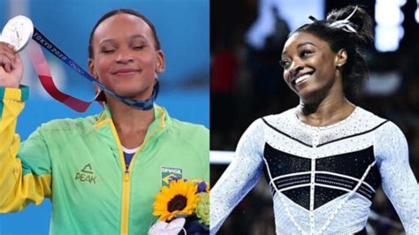 Paris 2024 Rebeca Andrade é fenômeno e maior ameaça a Biles diz